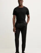 Paul Smith Памучна тениска в черно с изчистен дизайн M1R-697PS-H00084