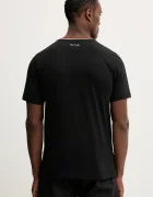 Paul Smith Памучна тениска в черно с изчистен дизайн M1R-697PS-H00084