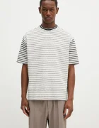Paul Smith Памучна тениска в тъмносиньо с десен M1R-110Y-P02657