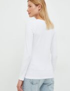 Pepe Jeans Блуза с дълги ръкави в бяло
