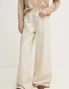 Pepe Jeans Дънки с лен WIDE LEG JEANS UHW JAIMY