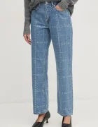 Pepe Jeans Дънки STRAIGHT JEANS HW GLITTER