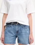 Pepe Jeans Дънков къс панталон от памук REGULAR SHORT HW MABLE