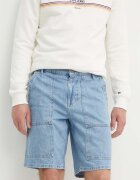 Pepe Jeans Дънков къс панталон RELAXED SHORT UTILITY