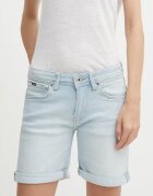 Pepe Jeans Дънков къс панталон SLIM SHORT MW