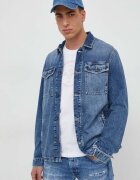 Pepe Jeans Дънково яке Luka Stencil