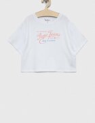 Pepe Jeans Детска памучна тениска Non-denim
