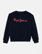 Pepe Jeans Детски памучен суичър NEW LAMONTY CREW