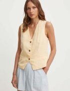 Pepe Jeans Елек с лен ADITI