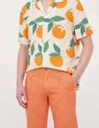 Pepe Jeans Къс панталон с лен Arkin