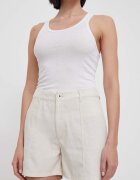 Pepe Jeans Къс панталон с лен TILLY