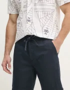Pepe Jeans Ленен къс панталон RELAXED LINEN SMART SHORTS