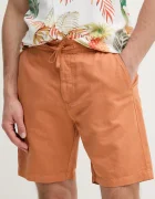 Pepe Jeans Ленен къс панталон RELAXED LINEN SMART SHORTS