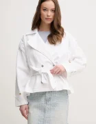 Pepe Jeans Памучен шлифер SUE