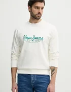 Pepe Jeans Памучен суичър DUMAS CREW