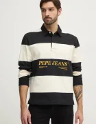 Pepe Jeans Памучна блуза с дълги ръкави BRANDON