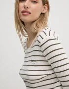 Pepe Jeans Памучна блуза с дълги ръкави FINNA