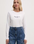 Pepe Jeans Памучна блуза с дълги ръкави FIORE LS