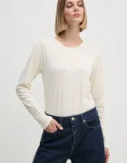 Pepe Jeans Памучна блуза с дълги ръкави FLOREN