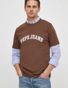 Pepe Jeans Памучна тениска CLEMENT