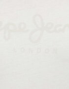 Pepe Jeans Памучна тениска Eggo LONG N в бежово с принт