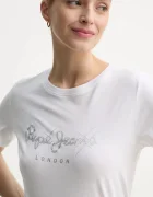 Pepe Jeans Памучна тениска LETICIA