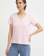 Pepe Jeans Памучна тениска LORETTE V NECK