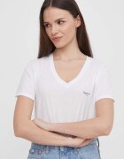 Pepe Jeans Памучна тениска LORETTE V NECK