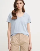Pepe Jeans Памучна тениска MACY V-NECK