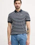 Pepe Jeans Памучна тениска с яка BARRET