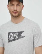 Pepe Jeans Памучна тениска SINGLE CARDIFF