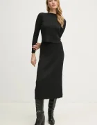 Pepe Jeans Пуловер NICOLE TOP дамски в черно от лека материя PL702240