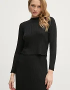 Pepe Jeans Пуловер NICOLE TOP дамски в черно от лека материя PL702240