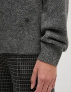 Pepe Jeans Пуловер с вълна IRMA CREW NECK дамски в сиво от лека материя PL702192