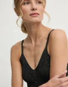 Pepe Jeans Рокля NOELIA в черно среднодълга разкроена PL953643