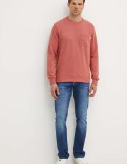 Pepe Jeans Суичър MANS CREW в розово с изчистен дизайн PM582696