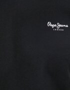 Pepe Jeans Тениска Basic мъжка в черно с изчистен дизайн