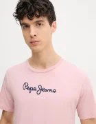 Pepe Jeans тениска мъжка от памук EGGO N розова PM508208