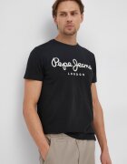 Pepe Jeans Тениска Original мъжка в черно с принт