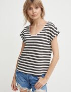 Pepe Jeans Тениска с лен KHLOE