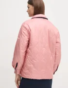 Pepe Jeans Яке с две лица FLEUR DAILY в розово преходен модел с уголемена кройка PL402499