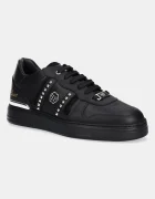 PHILIPP PLEIN Кожени маратонки Lo-Top