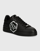 PHILIPP PLEIN Кожени маратонки Lo-Top Hexagon