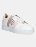 PHILIPP PLEIN Кожени маратонки Lo-Top Hexagon