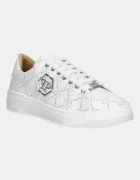 PHILIPP PLEIN Кожени маратонки Lo-Top Monogram