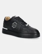 PHILIPP PLEIN Кожени маратонки Low Top