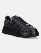 PHILIPP PLEIN Кожени маратонки Megastar в черно USC0771.PLE005.0202
