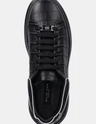 PHILIPP PLEIN Кожени маратонки Megastar в черно USC0771.PLE005.0202