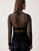 Pinko блуза дамска черна с изчистена шарка 107737 A3MK