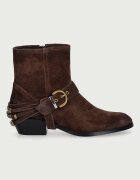 Pinko боти от велур Jane 07 кафяви SD0557P151L72